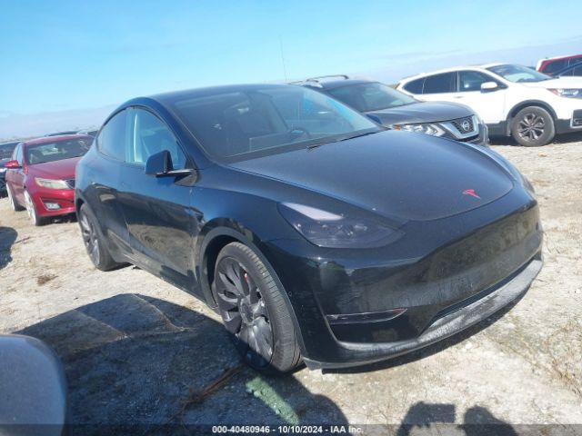 TESLA MODEL Y 2021 5yjygdef7mf137656