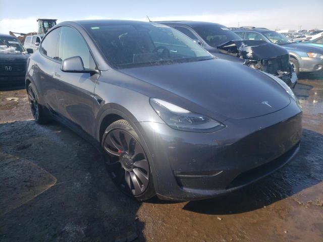 TESLA MODEL Y 2021 5yjygdef7mf151332