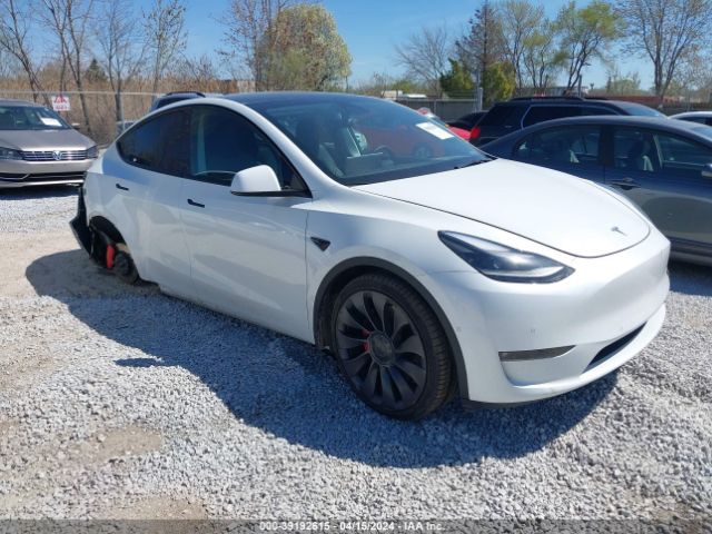 TESLA MODEL Y 2021 5yjygdef7mf211819