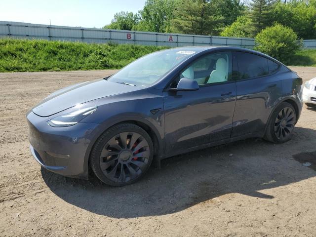 TESLA MODEL Y 2021 5yjygdef7mf261040