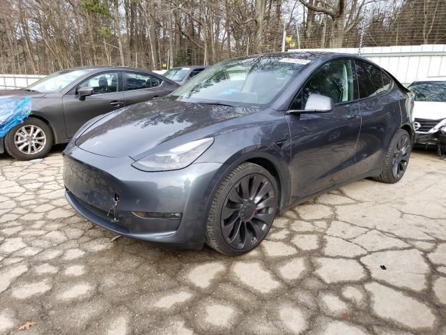 TESLA MODEL Y 2021 5yjygdef7mf267551