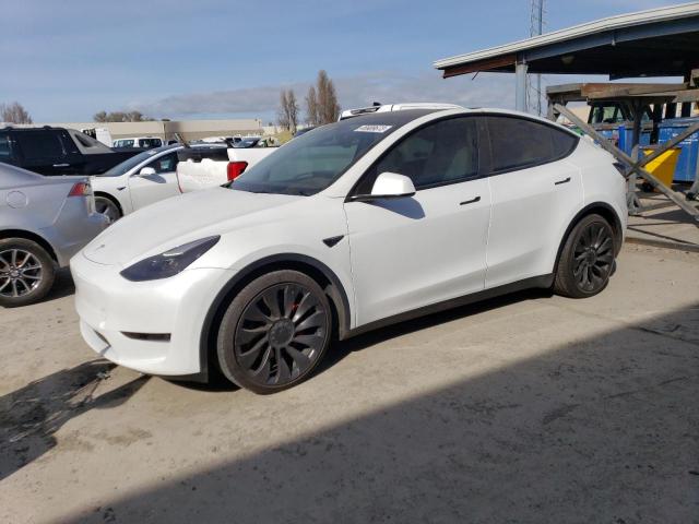 TESLA MODEL Y 2021 5yjygdef7mf270479