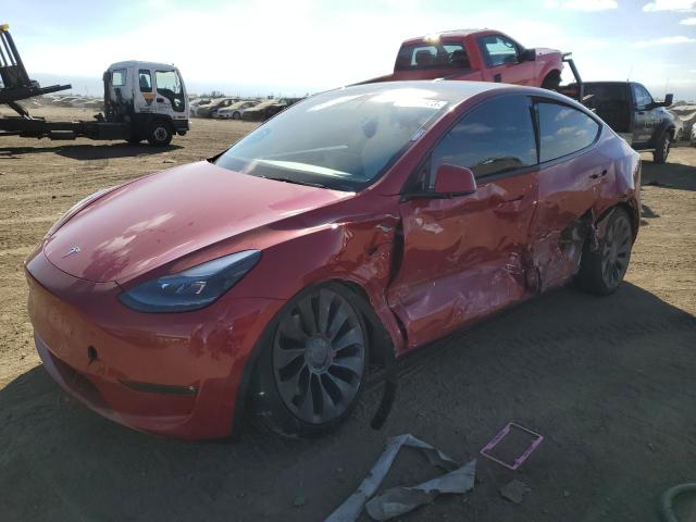 TESLA MODEL Y 2021 5yjygdef7mf271289