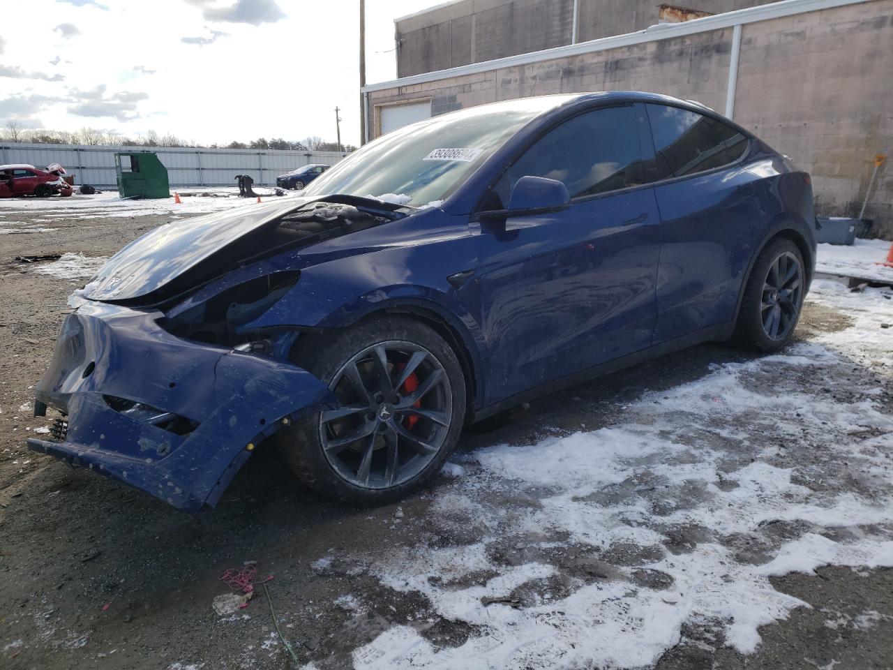 TESLA MODEL Y 2020 5yjygdef8lf000384