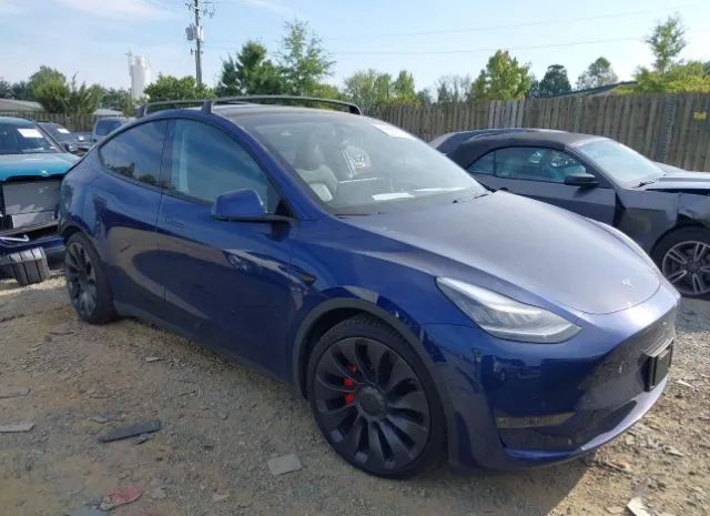 TESLA MODEL Y 2020 5yjygdef8lf000899