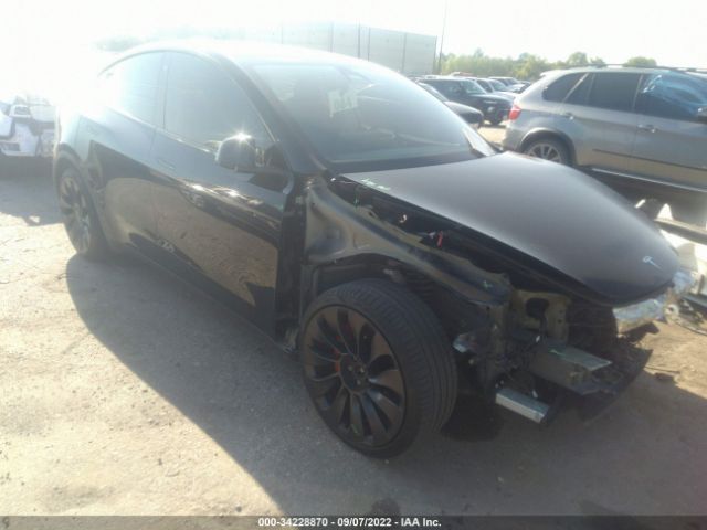 TESLA MODEL Y 2021 5yjygdef8mf133535