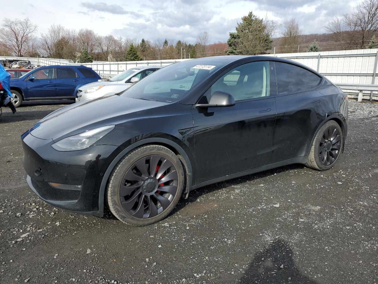 TESLA MODEL Y 2021 5yjygdef8mf137715