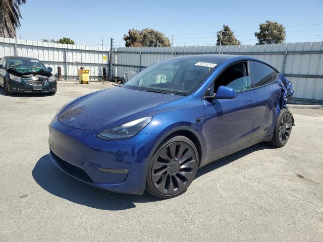 TESLA MODEL Y 2021 5yjygdef8mf157706