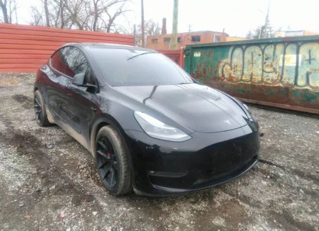 TESLA MODEL Y 2021 5yjygdef8mf202000