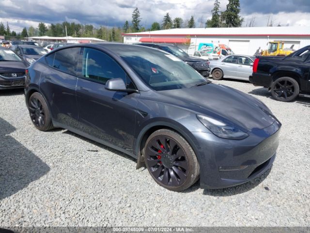 TESLA MODEL Y 2021 5yjygdef8mf251410