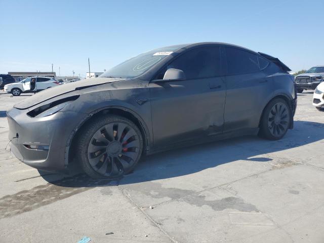 TESLA MODEL Y 2021 5yjygdef8mf252122