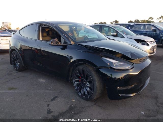 TESLA MODEL Y 2021 5yjygdef8mf266649