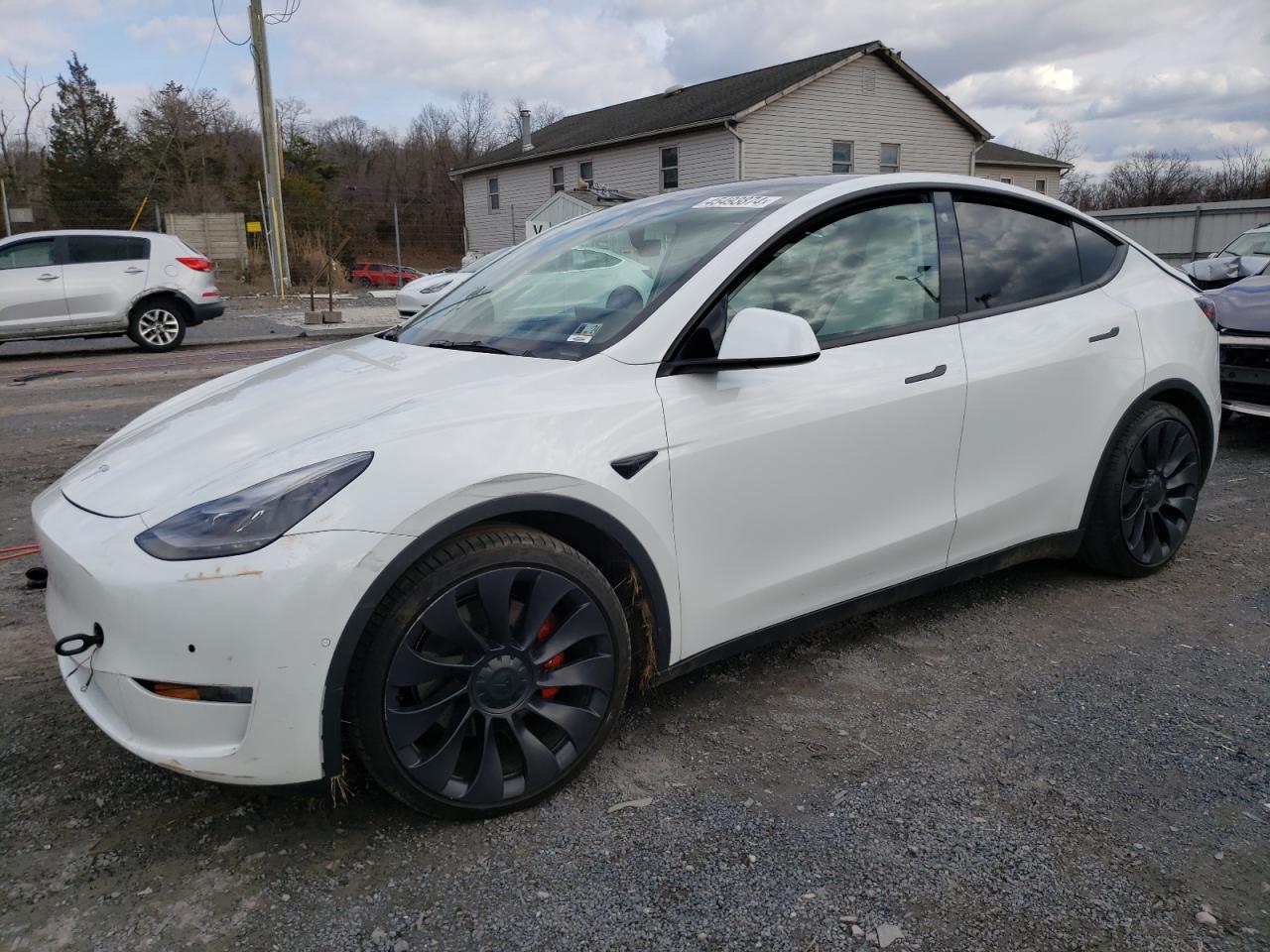 TESLA MODEL Y 2021 5yjygdef8mf295309