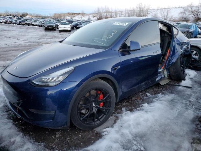 TESLA MODEL Y 2020 5yjygdef9lf058732