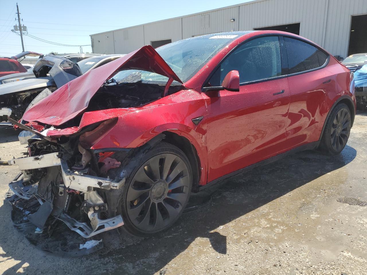 TESLA MODEL Y 2021 5yjygdef9mf089285