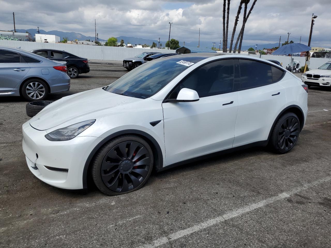 TESLA MODEL Y 2021 5yjygdef9mf093031