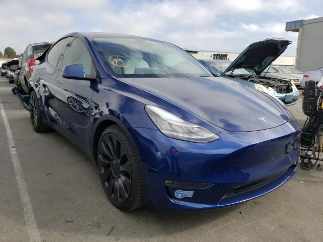 TESLA MODEL Y 2021 5yjygdef9mf094079