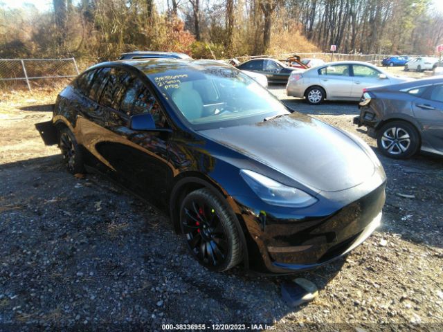 TESLA MODEL Y 2021 5yjygdef9mf136881