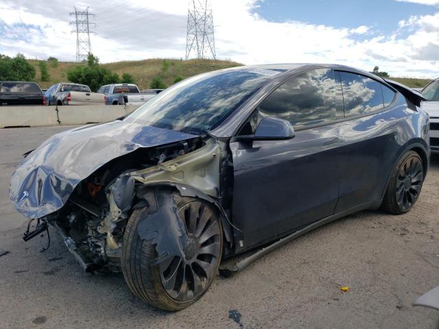 TESLA MODEL Y 2021 5yjygdef9mf173381