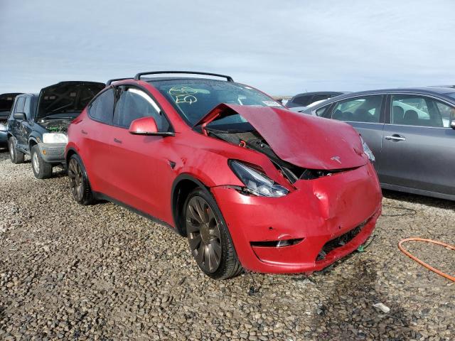 TESLA MODEL Y 2021 5yjygdef9mf194828