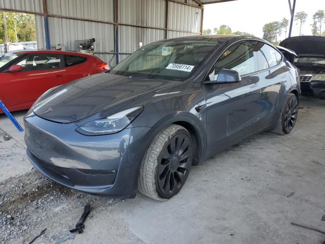 TESLA MODEL Y 2021 5yjygdef9mf202104