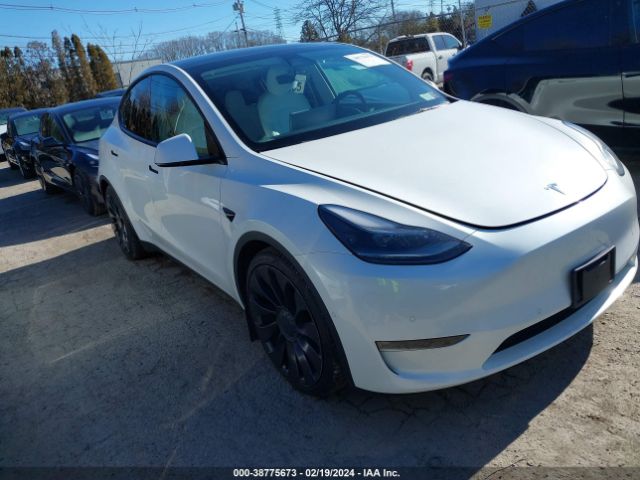 TESLA MODEL Y 2021 5yjygdef9mf209408