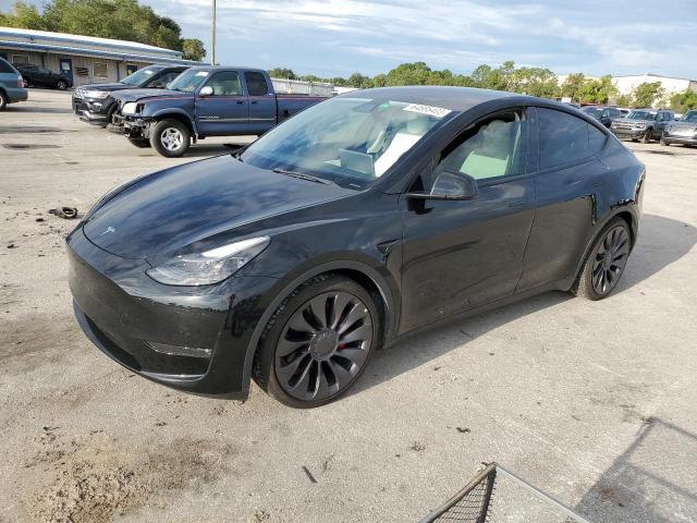 TESLA MODEL Y 2021 5yjygdef9mf209490