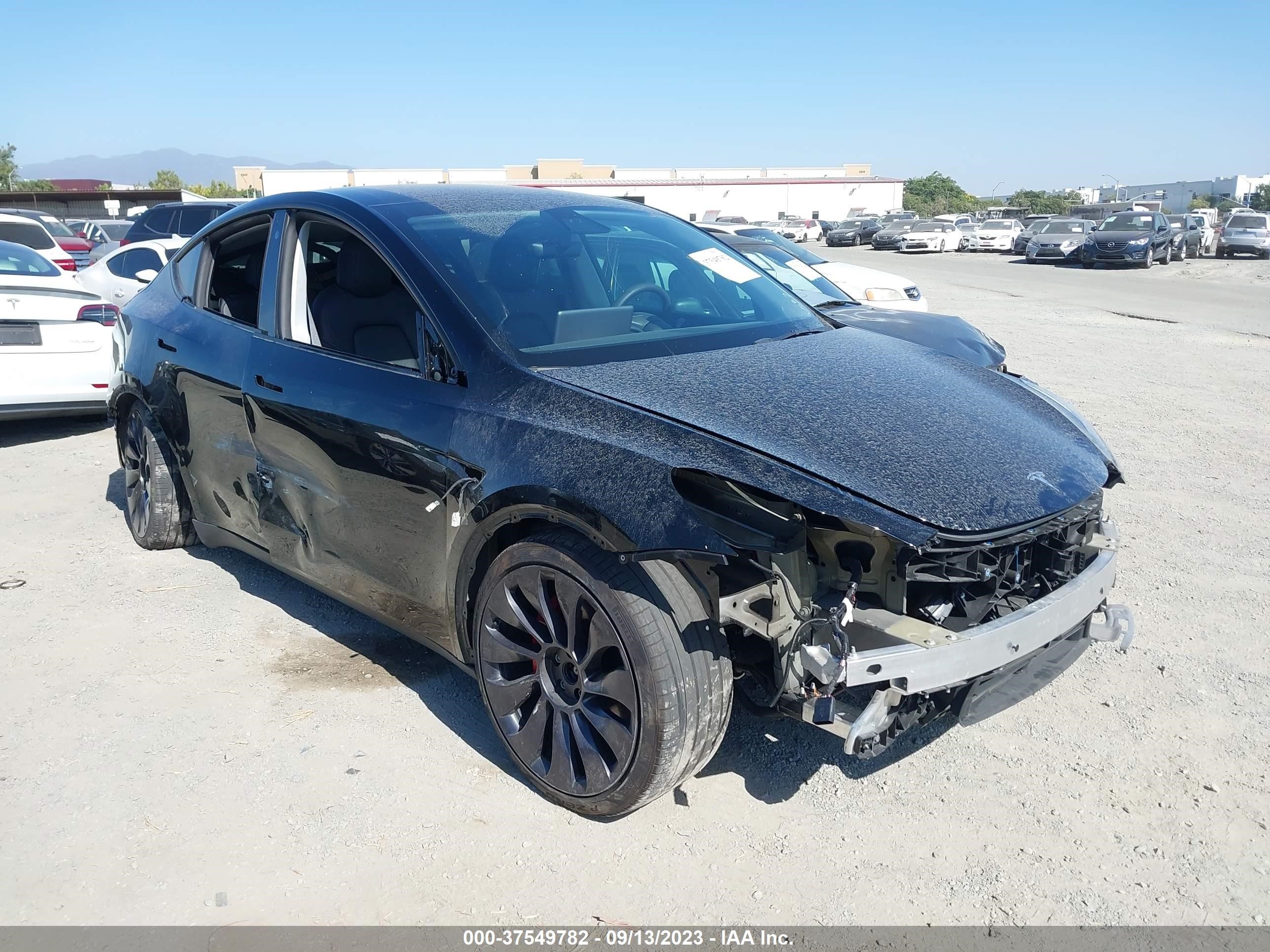 TESLA MODEL Y 2021 5yjygdef9mf230632