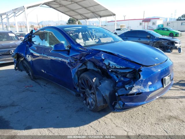 TESLA MODEL Y 2021 5yjygdef9mf250198