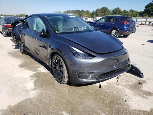 TESLA MODEL Y 2021 5yjygdef9mf266868