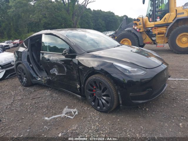 TESLA MODEL Y 2021 5yjygdef9mf269284