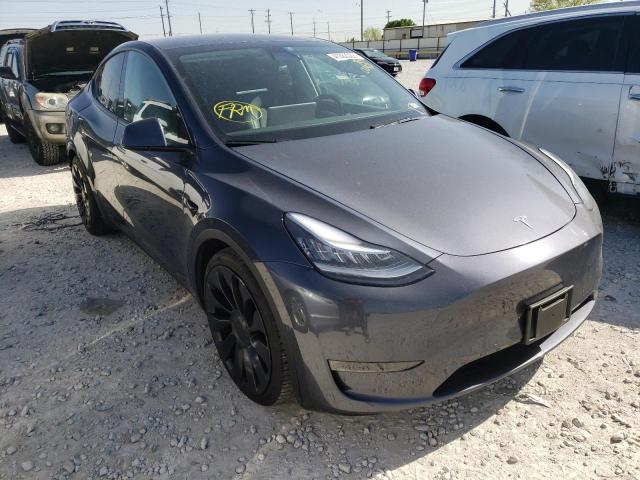 TESLA MODEL Y 2020 5yjygdefxlf000872