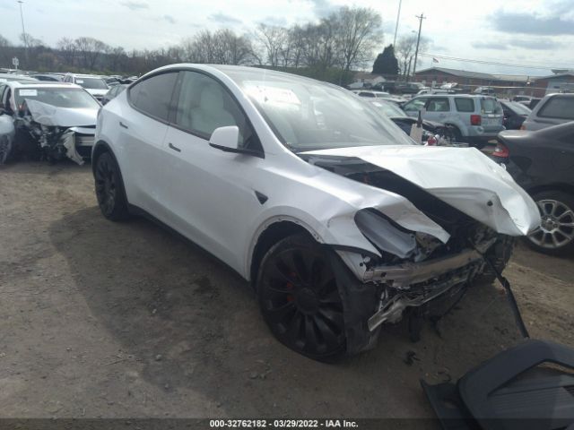 TESLA MODEL Y 2020 5yjygdefxlf025593