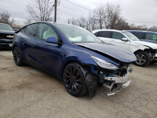 TESLA MODEL Y 2020 5yjygdefxlf037839