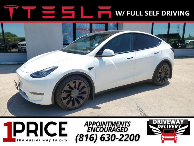 TESLA MODEL Y 2021 5yjygdefxmf091840