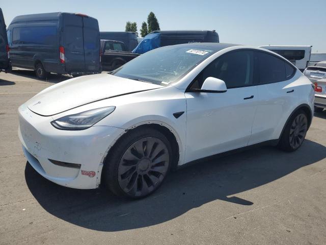 TESLA MODEL Y 2021 5yjygdefxmf094804