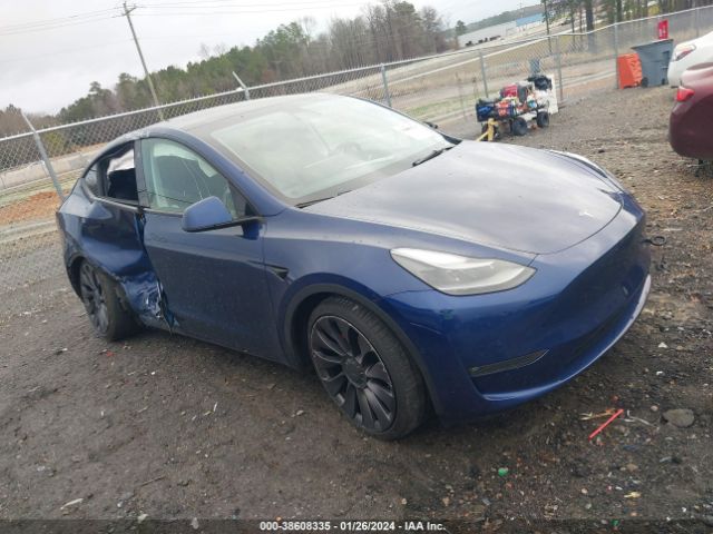 TESLA MODEL Y 2021 5yjygdefxmf209935