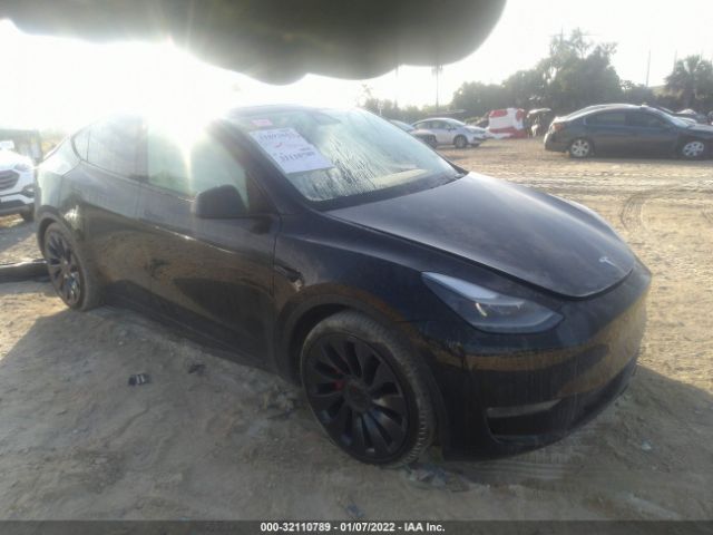 TESLA MODEL Y 2021 5yjygdefxmf239792