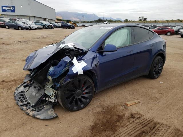 TESLA MODEL Y 2021 5yjygdefxmf261629