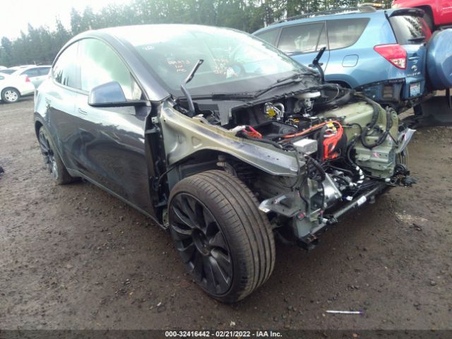 TESLA MODEL Y 2021 5yjygdefxmf274333