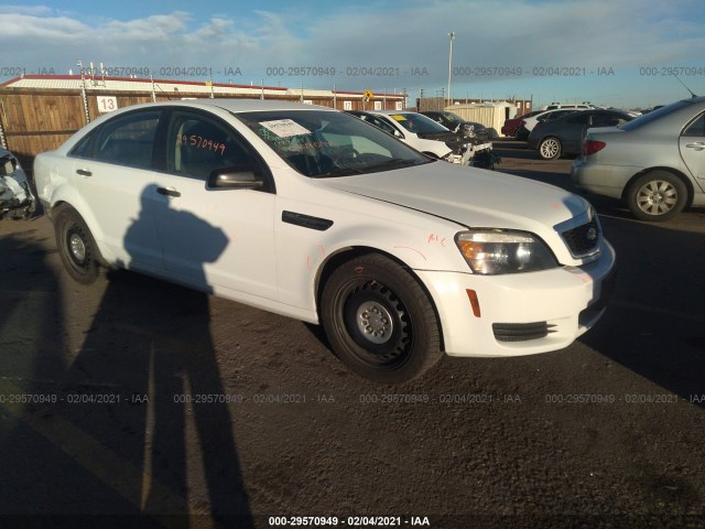 CHEVROLET CAPRICE POLICE PATROL 2012 6g1mk5u36cl666436