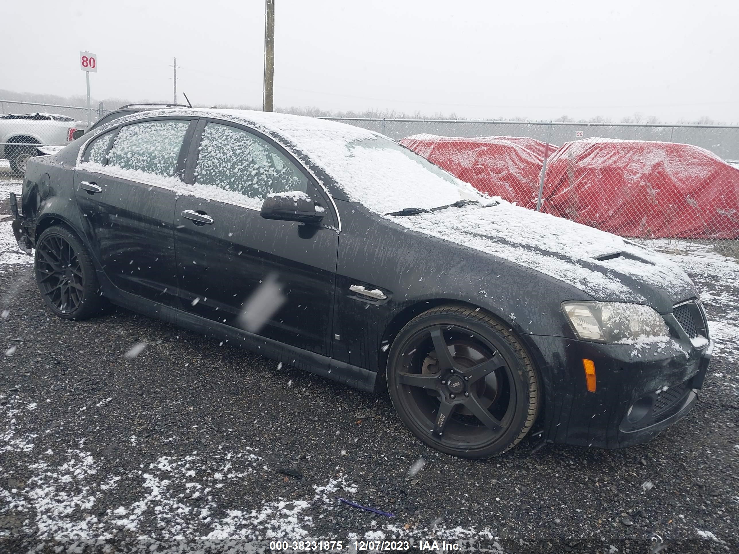 PONTIAC G8 2008 6g2ec57y18l139299