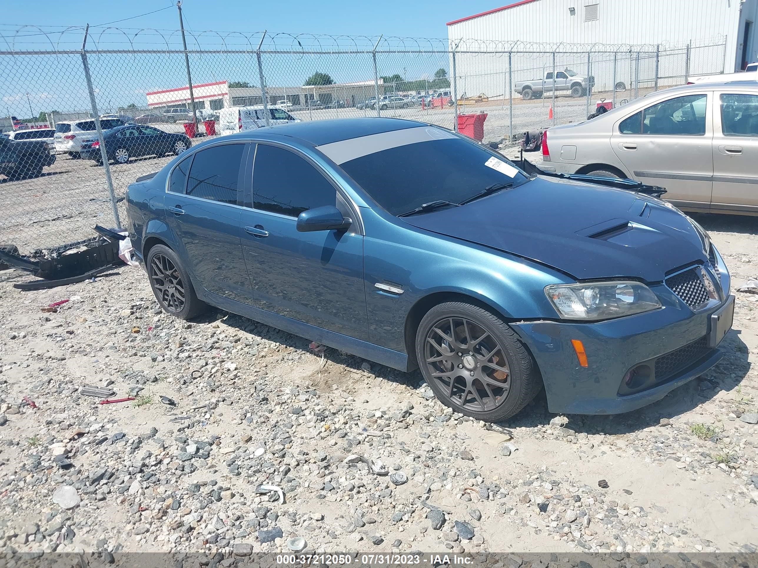 PONTIAC G8 2009 6g2ec57y29l206221