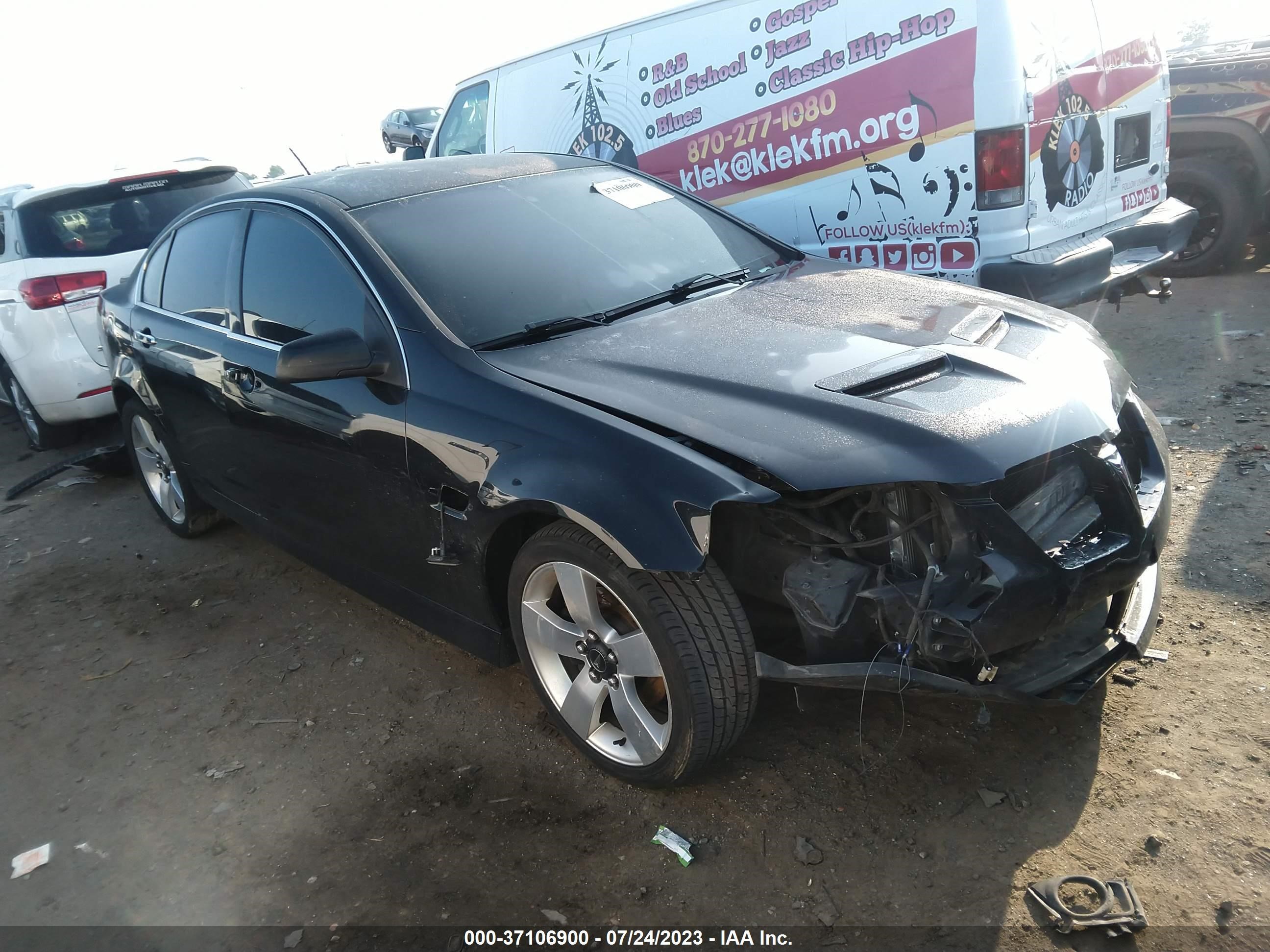 PONTIAC G8 2008 6g2ec57y38l988298