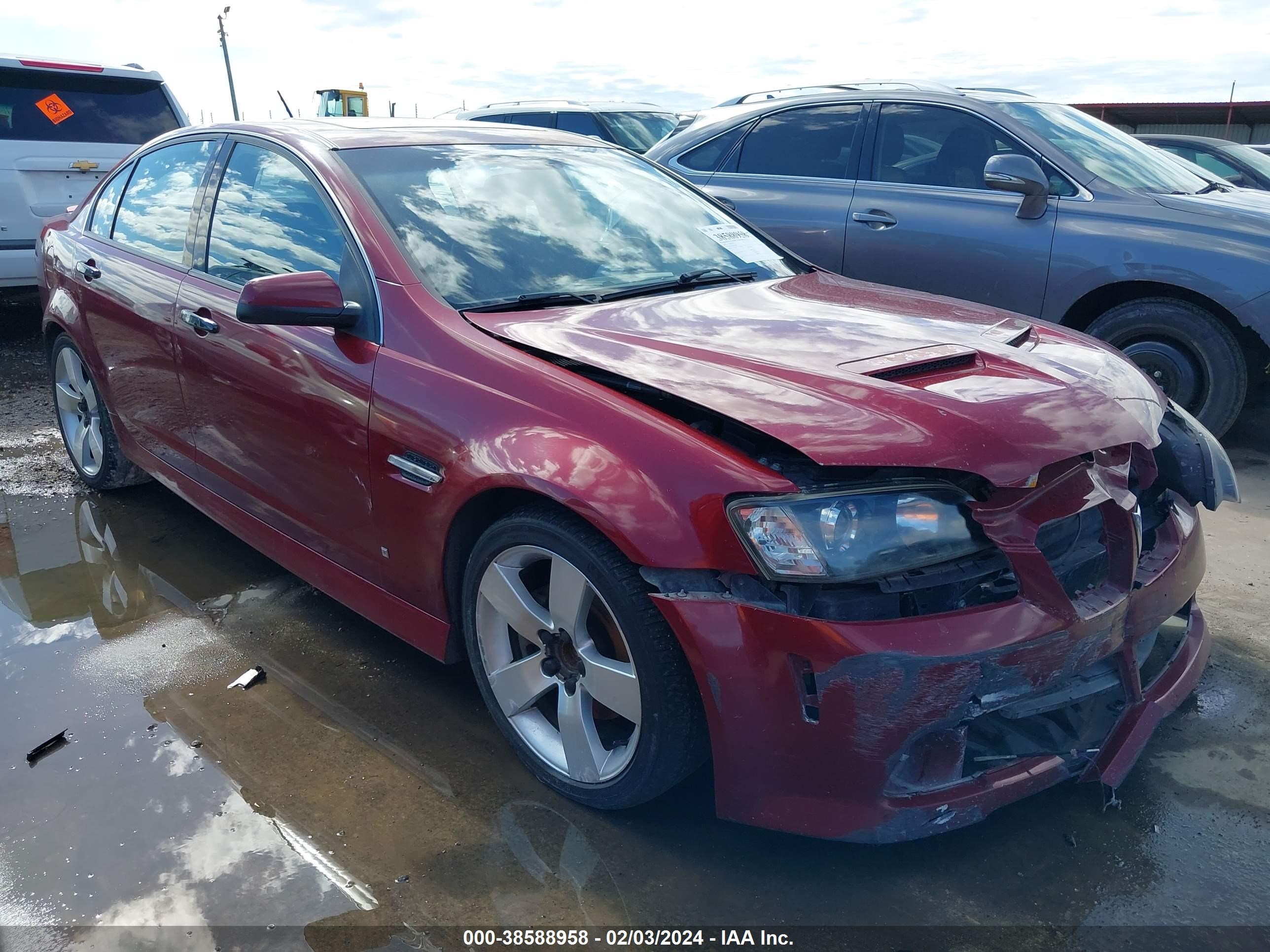 PONTIAC G8 2009 6g2ec57y49l231962