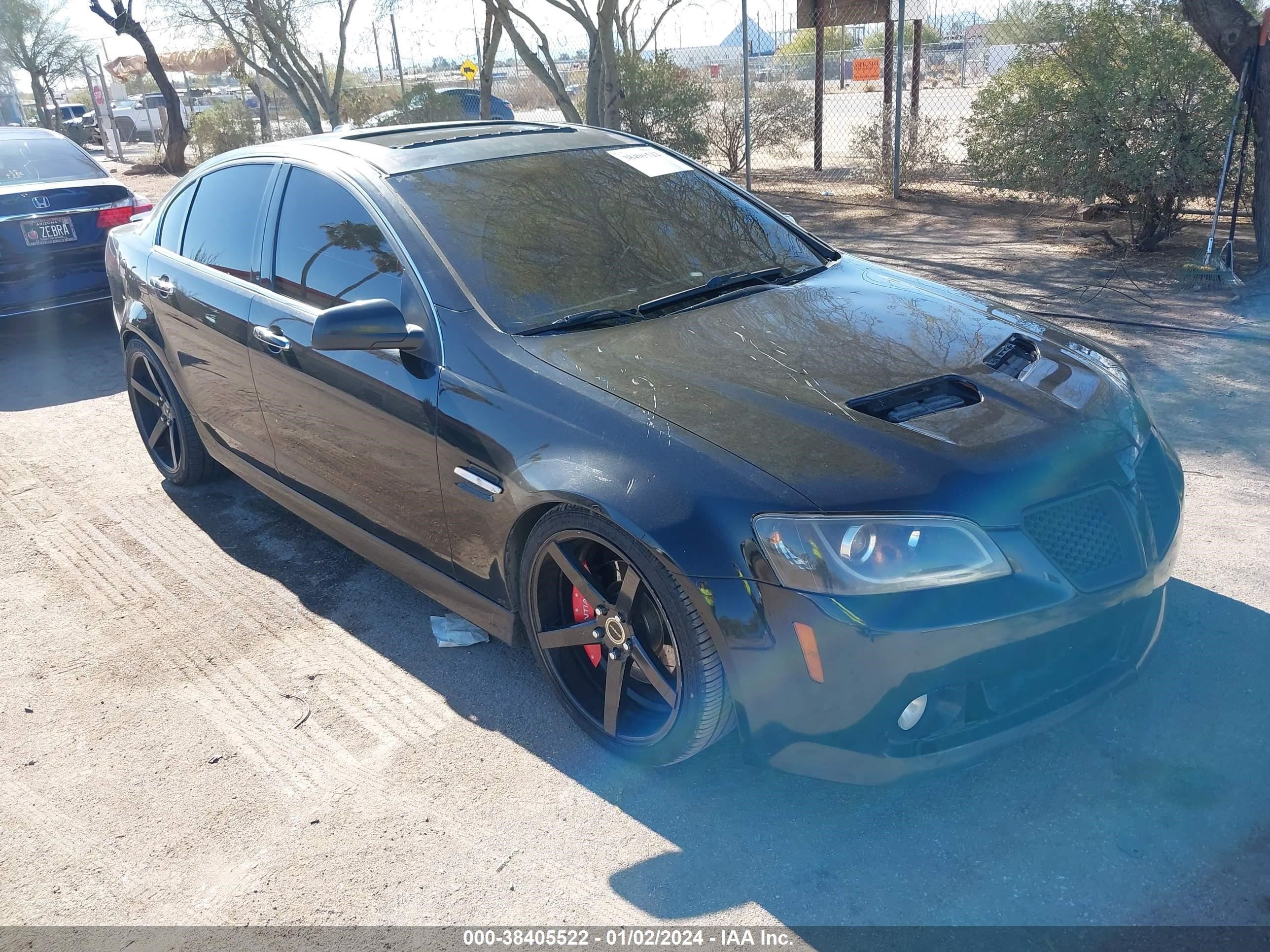 PONTIAC G8 2008 6g2ec57y68l124586