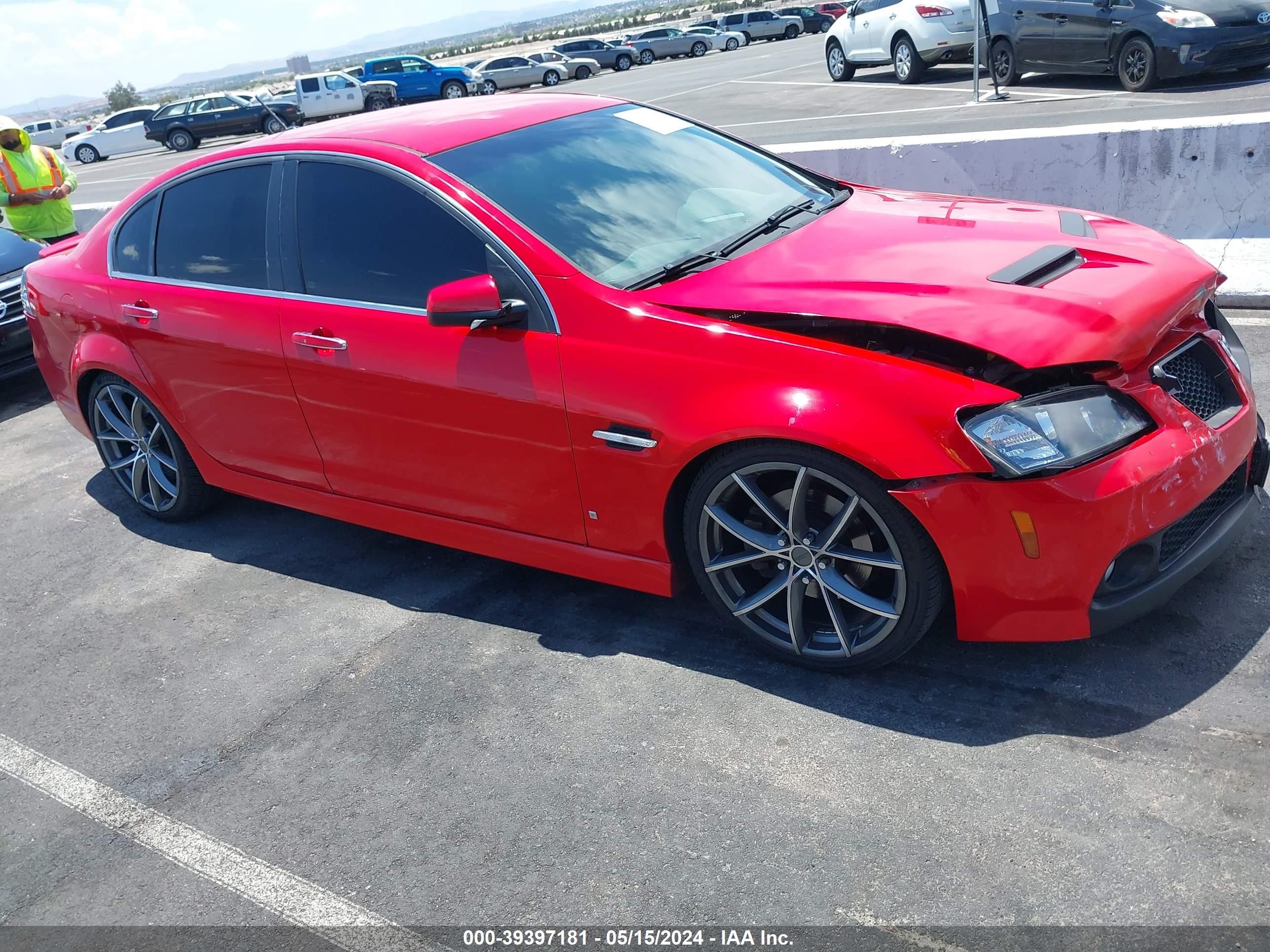 PONTIAC G8 2008 6g2ec57y68l139539