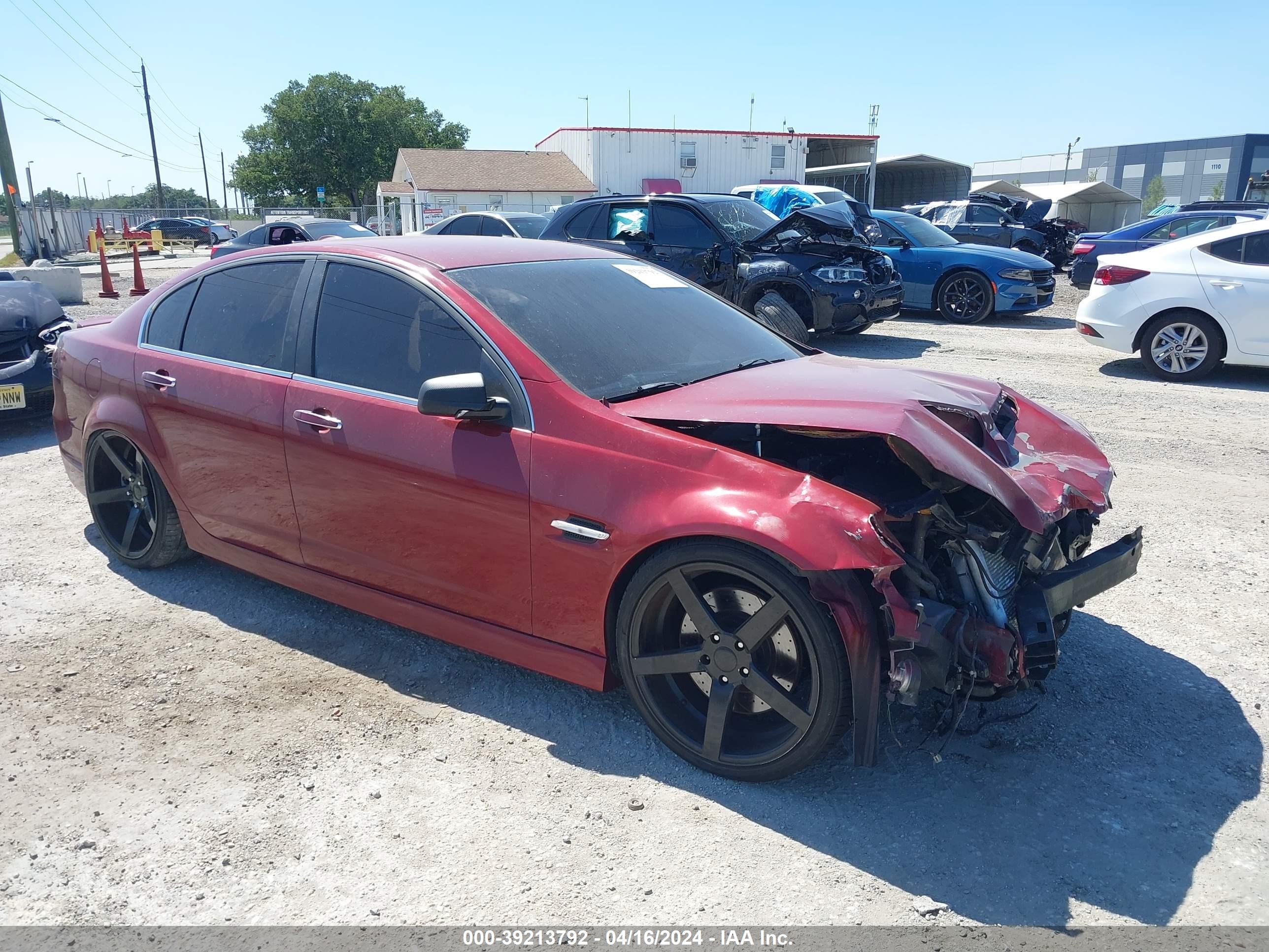 PONTIAC G8 2009 6g2ec57y79l183387