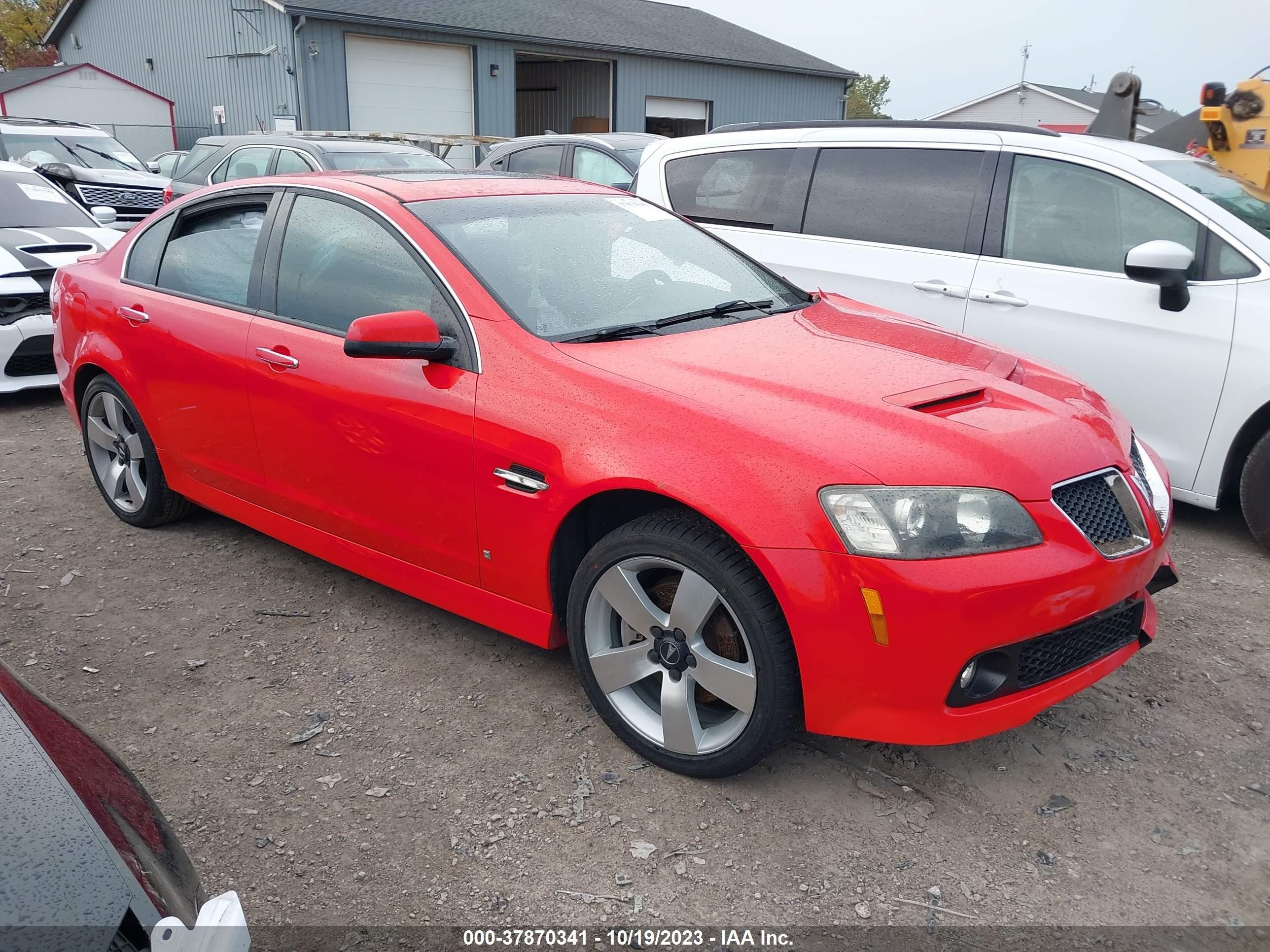 PONTIAC G8 2009 6g2ec57y79l228814