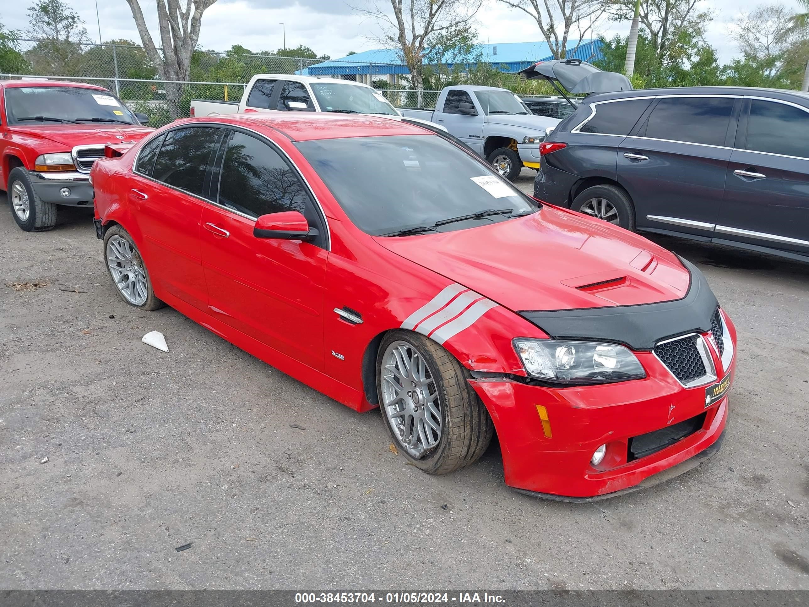 PONTIAC G8 2009 6g2ec57y79l304337